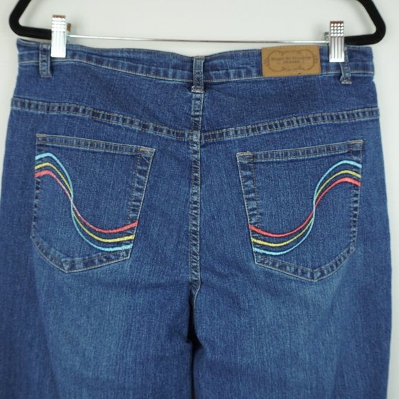 House of Freedom Dark Wash Jeans Size 16T - Picture 8 of 10